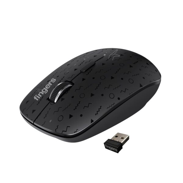 FINGERS TrendyGrip Wireless Mouse